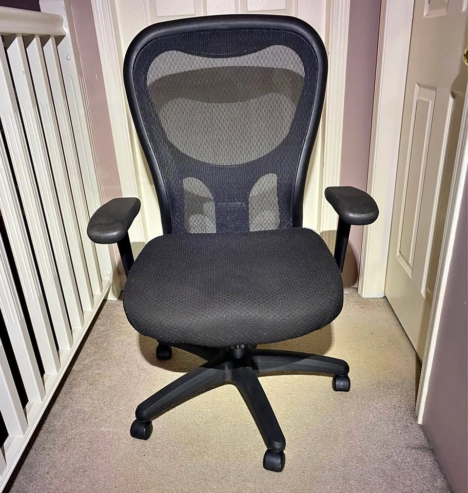Tempur-Pedic Mesh High-Back Task Chair - Black