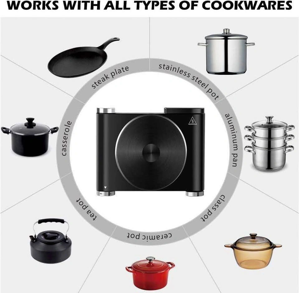 Cusimax Single Burner Hot Plate – 1500W - photo 4