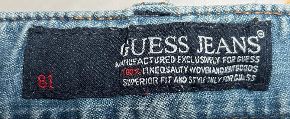 Vintage Distressed Guess Jeans - photo 2