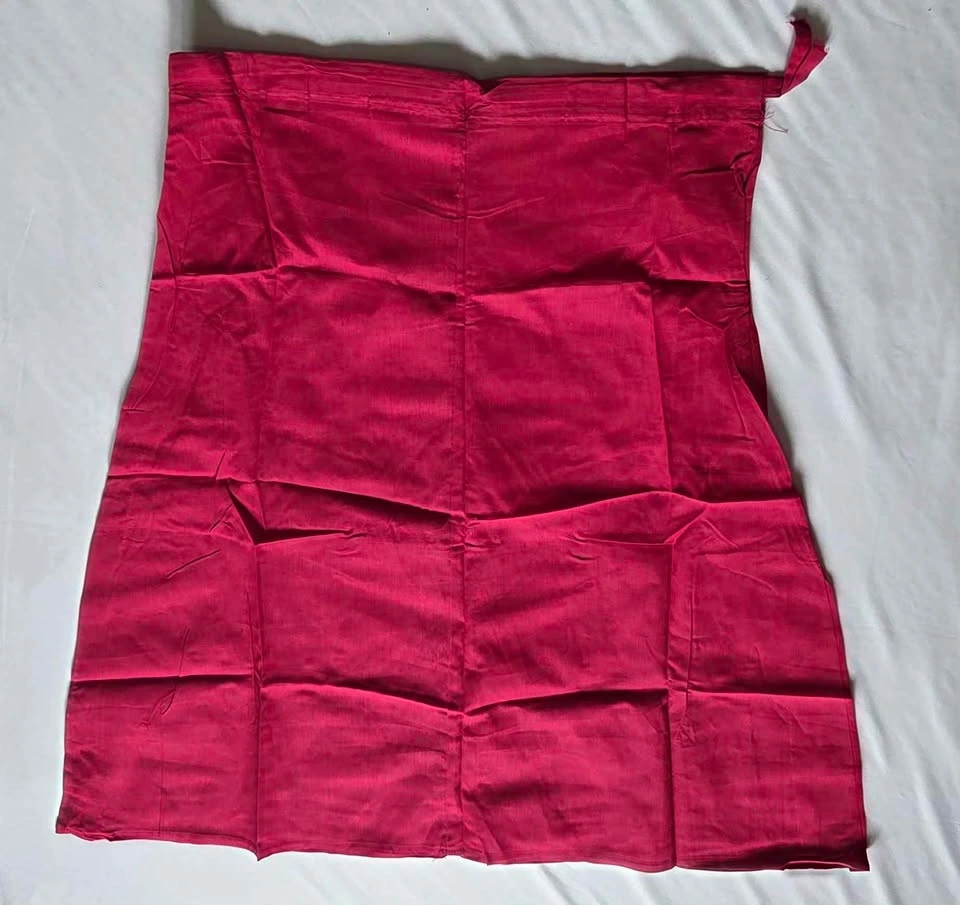 Ombre Gradient Chiffon Sarong Wrap with Blouse - photo 4