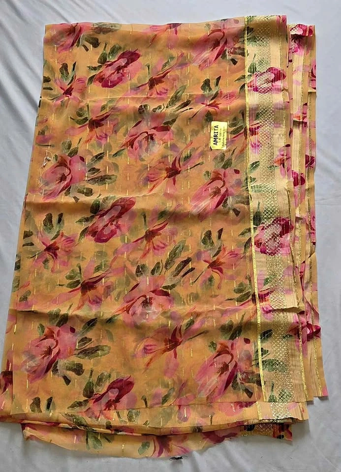 Amrita Exclusive Fancy Saree with Blouses