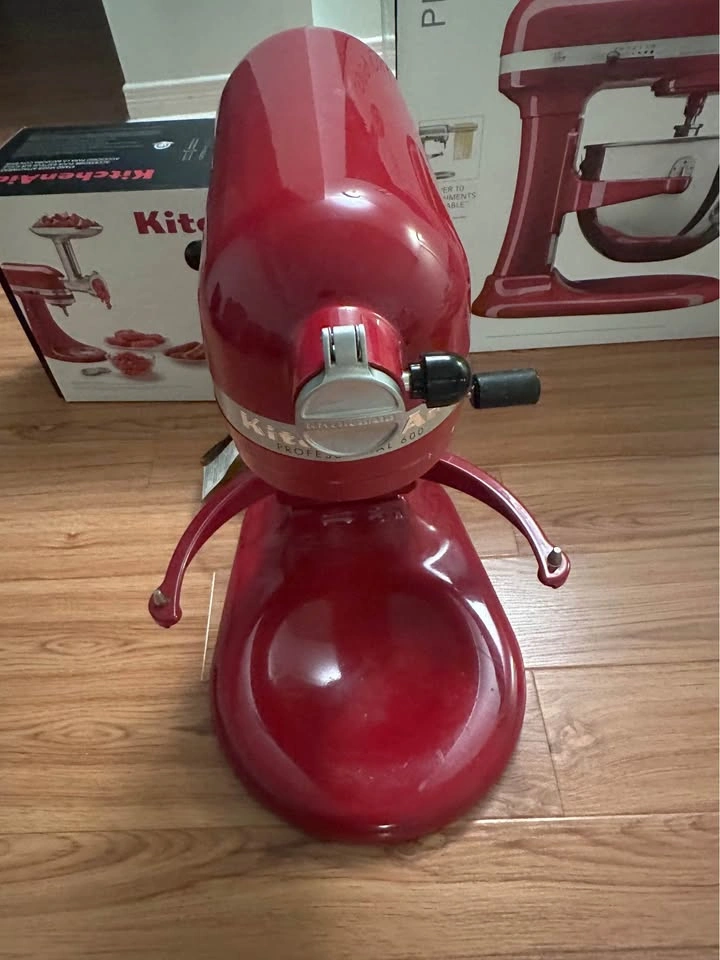 KitchenAid Pro 600 Stand Mixer & Metal Food Grinder - photo 4