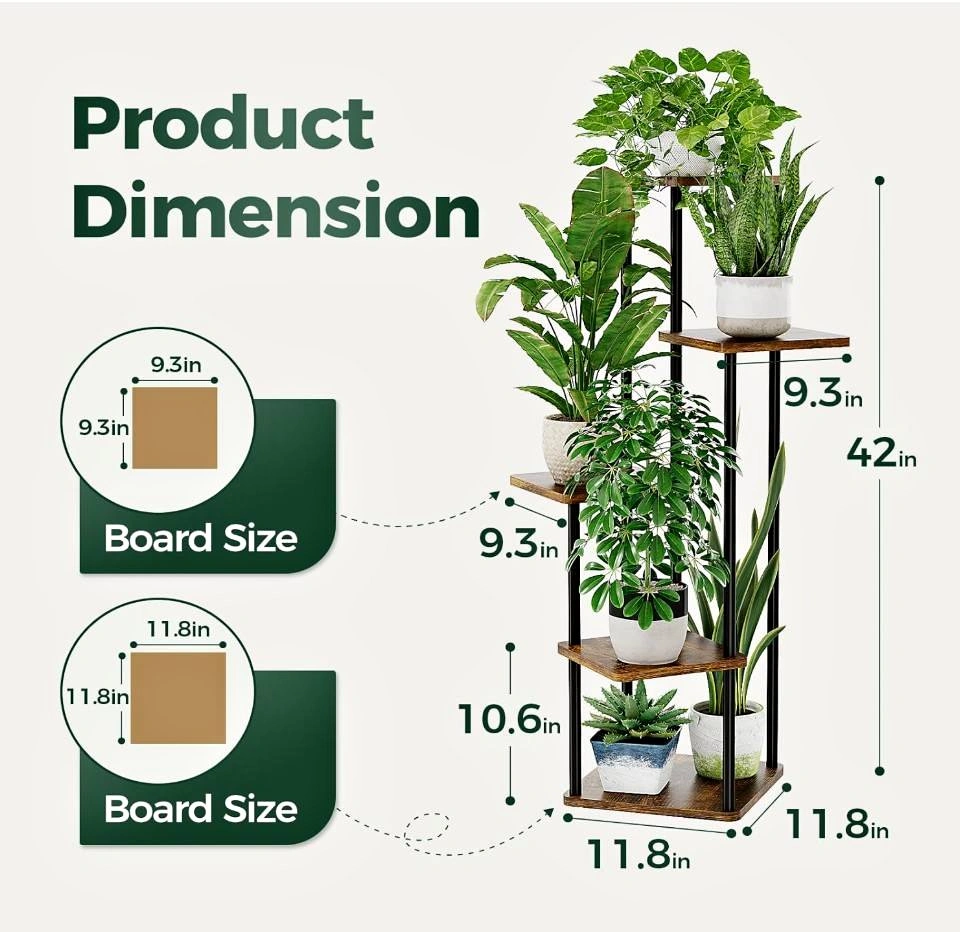 Brand New 5 Tier Plant Stand Indoor (42 inch)