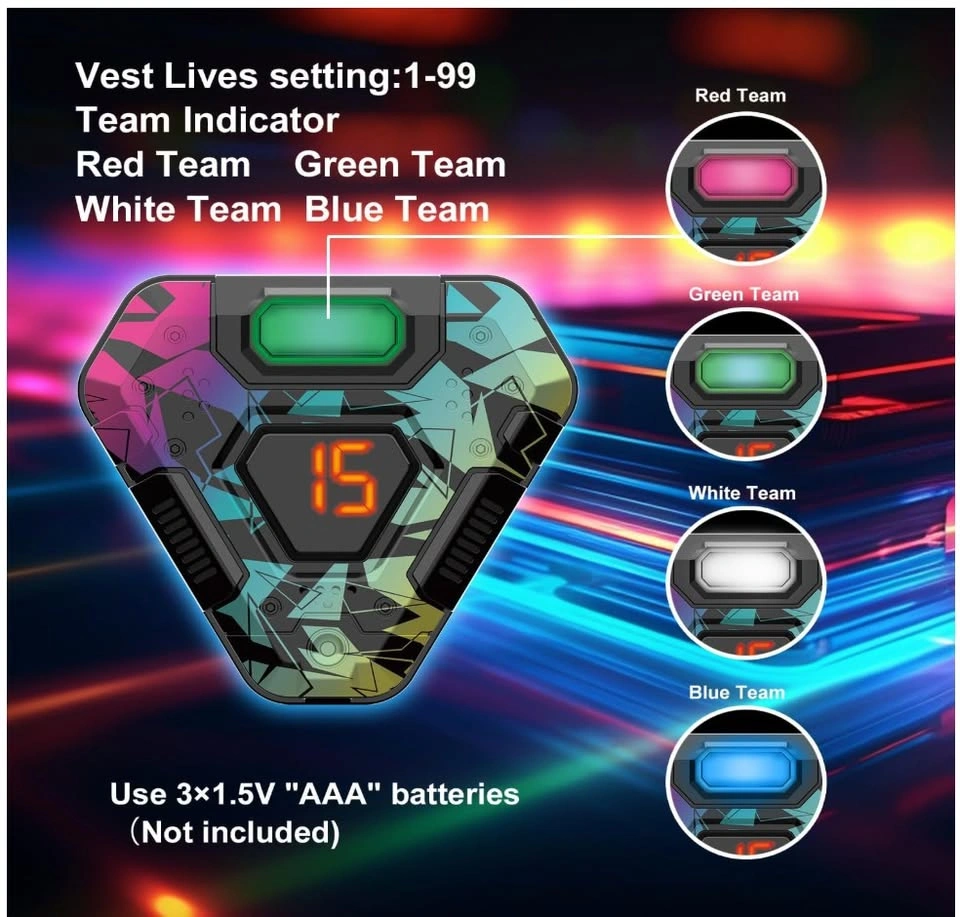 Brand New Laser Tag Set for 4 Kids/Adults - photo 4
