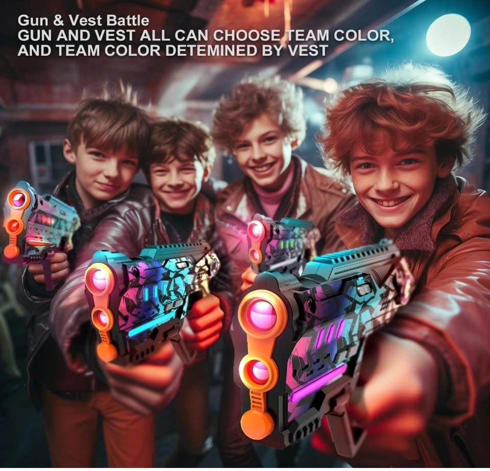 Brand New Laser Tag Set for 4 Kids/Adults - photo 5