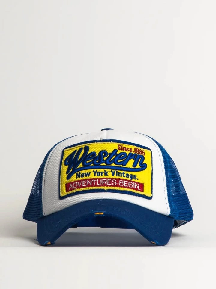 Western New York Vintage Trucker Hat/ Baseball Sun Cap - photo 3