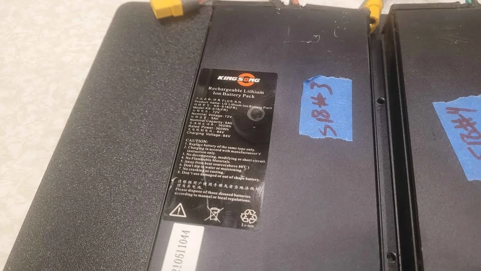 Kingsong S18 Euc Battery BMS and Casing - photo 3