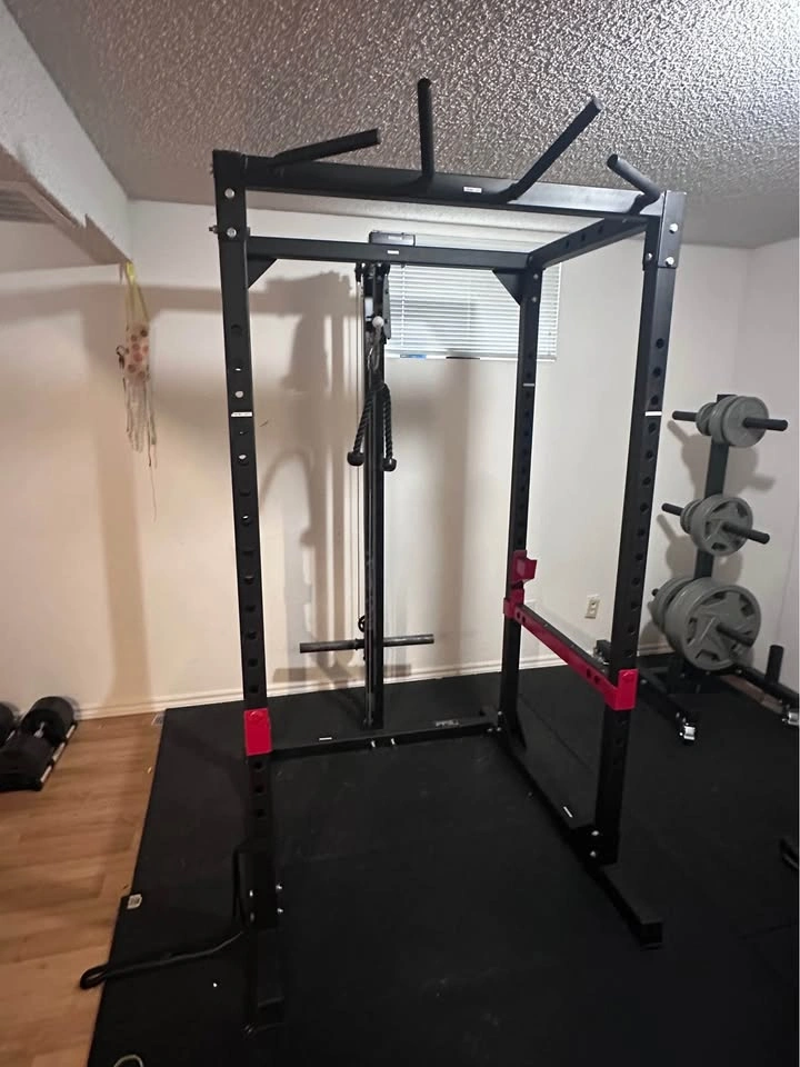 Power Rack w/ Lat Pulldown & Multi-Grip Pull-Up Bar - photo 2