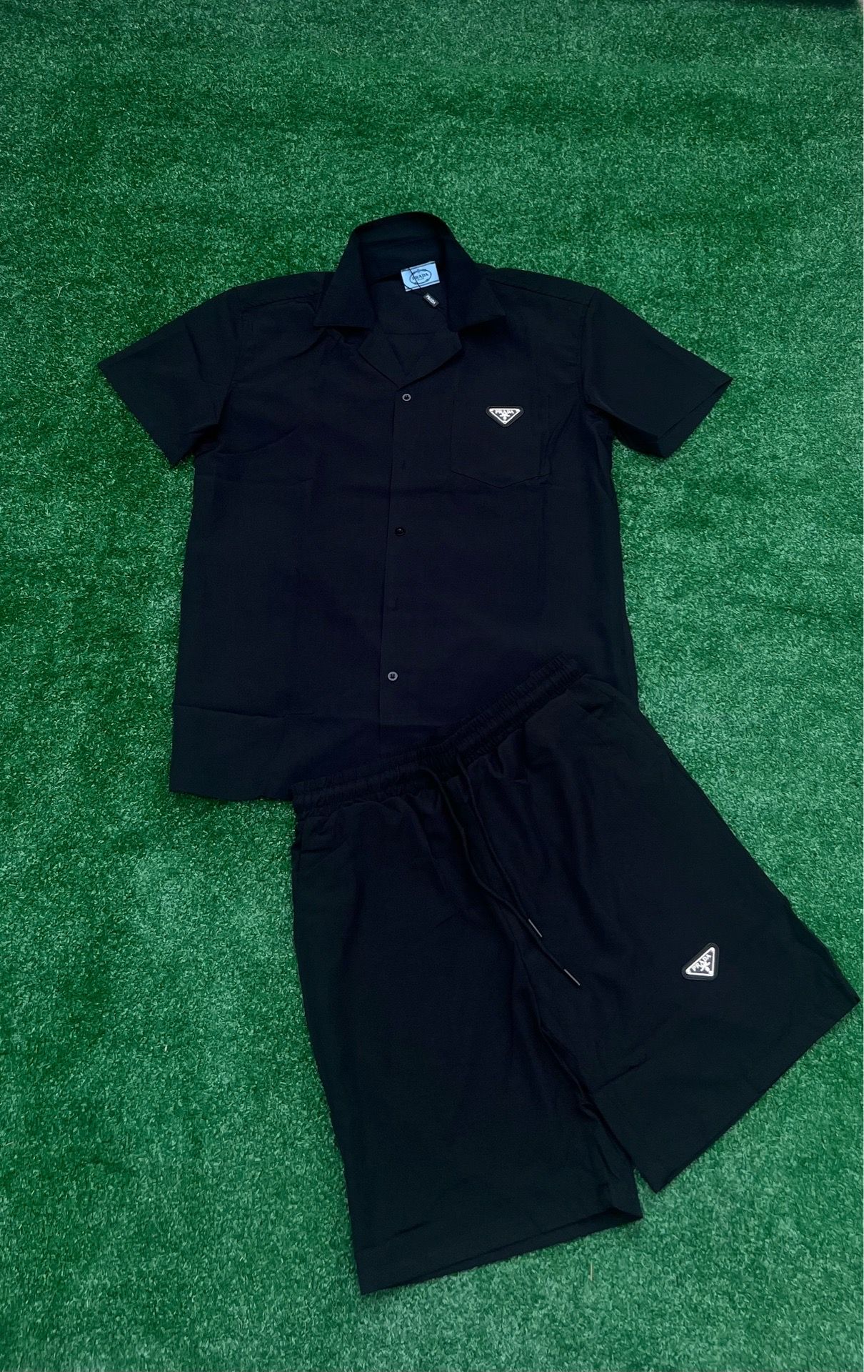 Black Designer Nylon Set