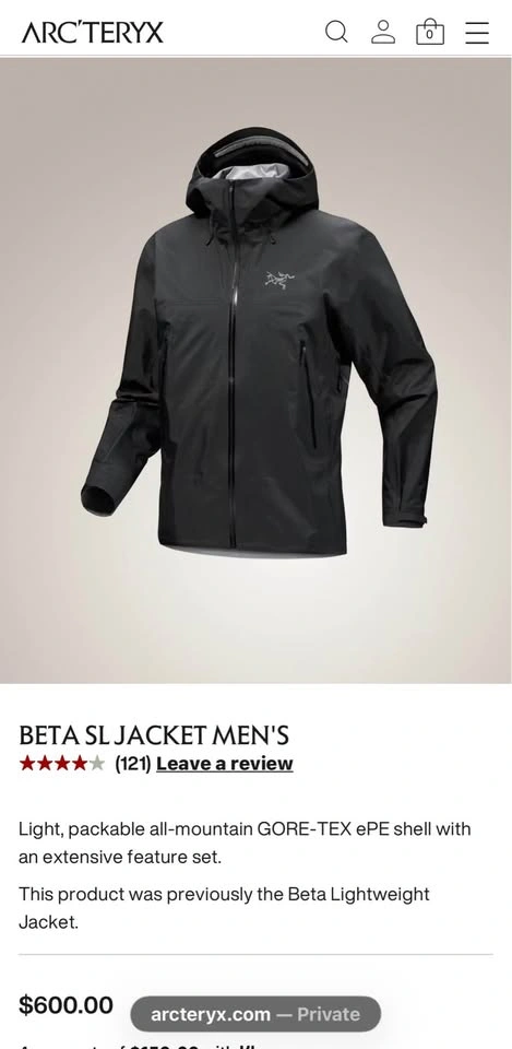 Arcteryx Beta SL (SMALL) - photo 3