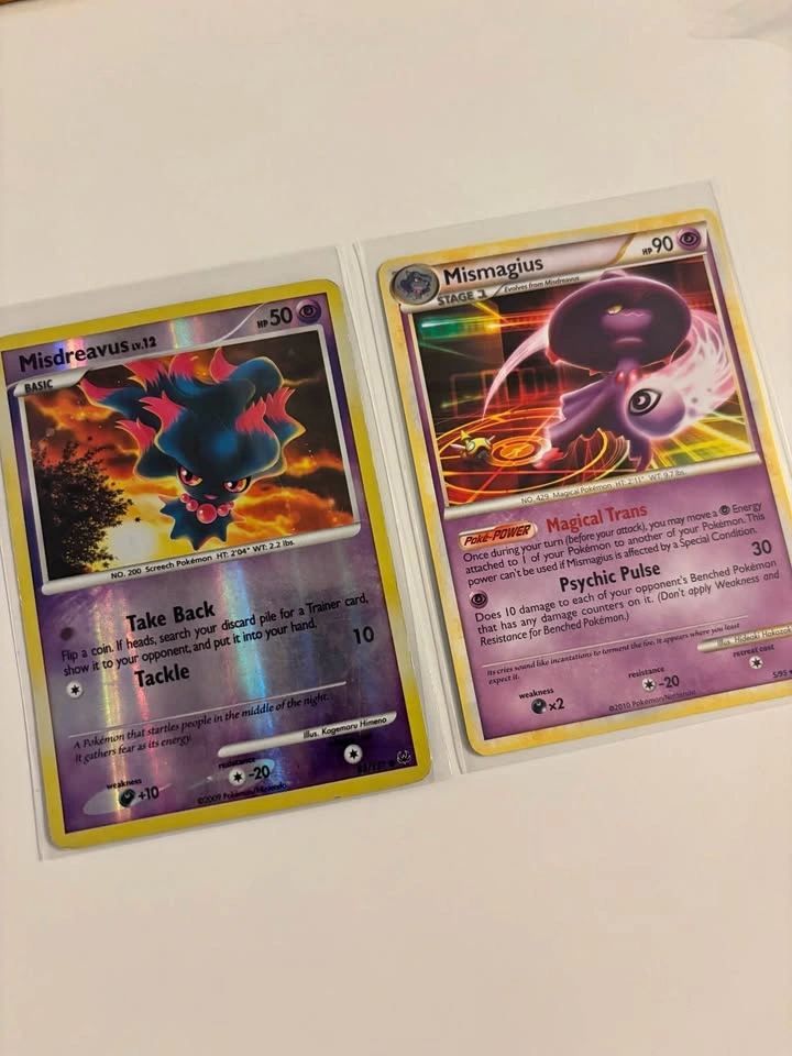 Pokemon Misdreavus & Mismagius Combo