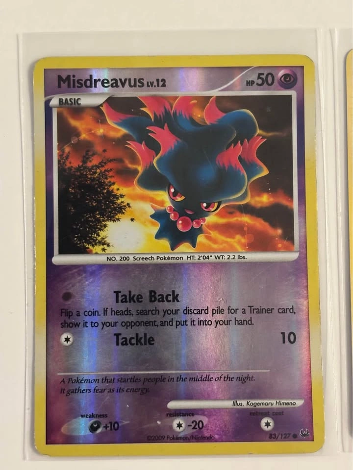 Pokemon Misdreavus & Mismagius Combo - photo 2