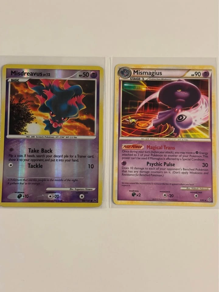 Pokemon Misdreavus & Mismagius Combo - photo 5