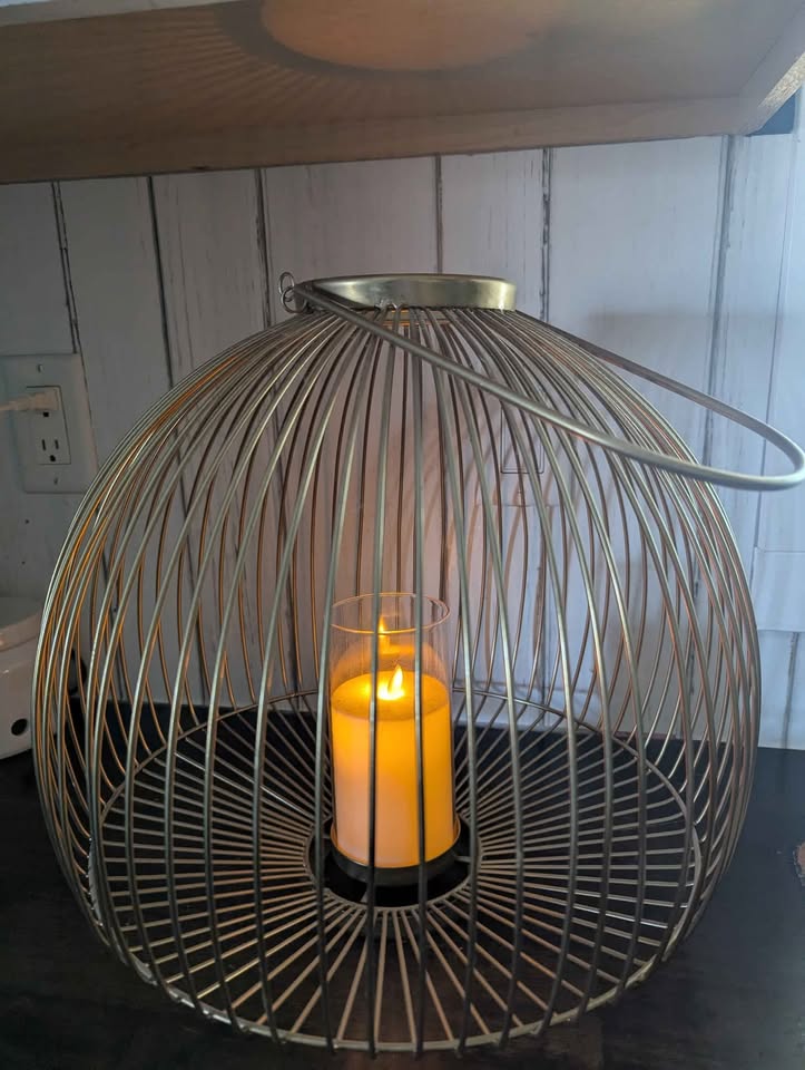 🧡Gold hanging candle holder - photo 2