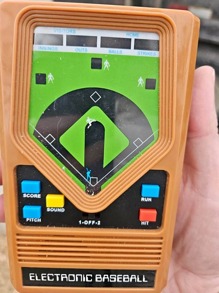 Classic Electronic Baseball Handheld Game (Retro Re-release) - T