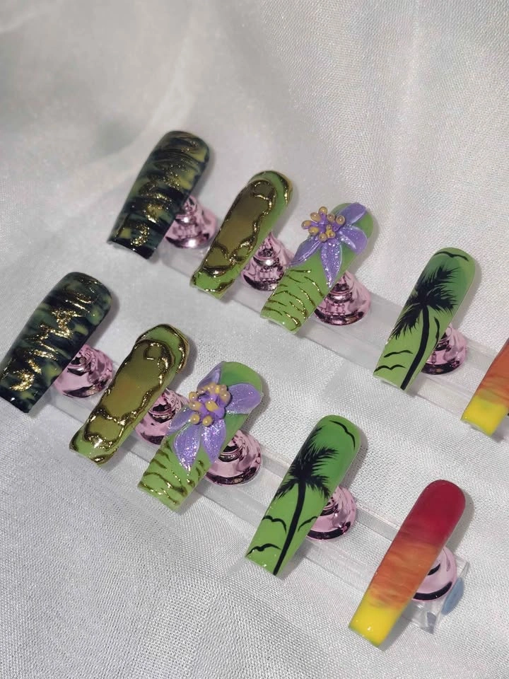 Caribana FIFA Ready Press On Nails (Jamaica) - photo 4