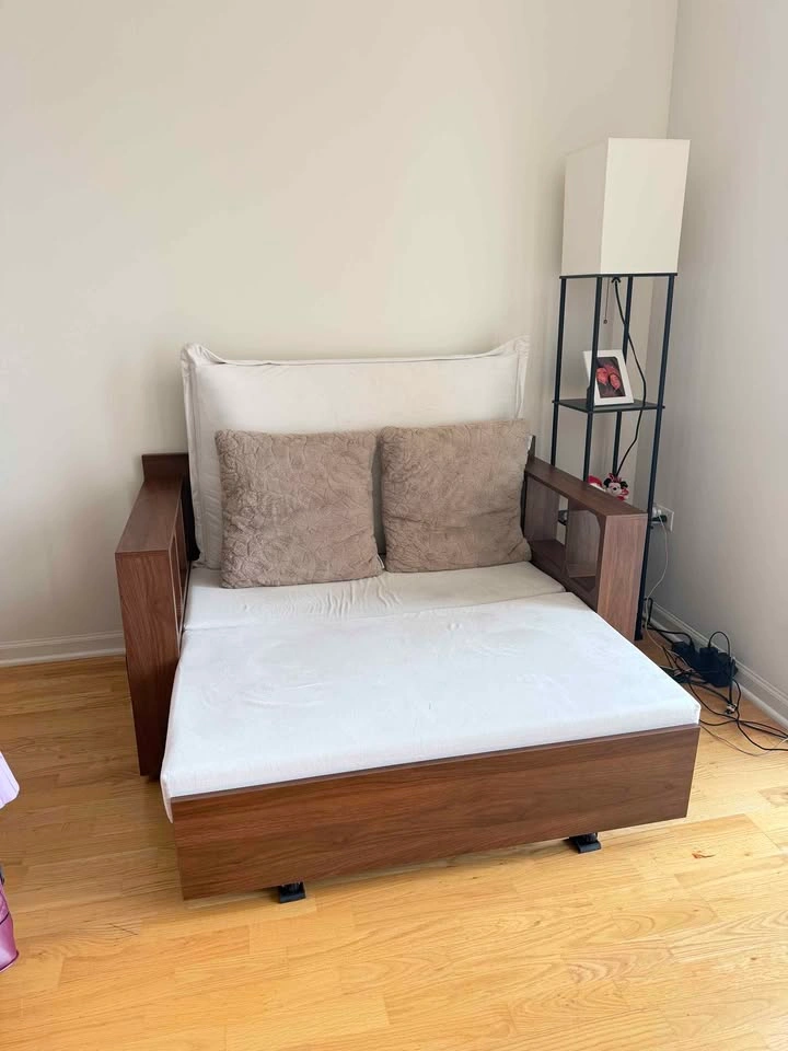 3-in-1 Convertible Sleeper Sofa Bed - photo 4