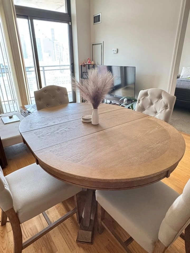 4-Seater Dining Table with Chairs - photo 4