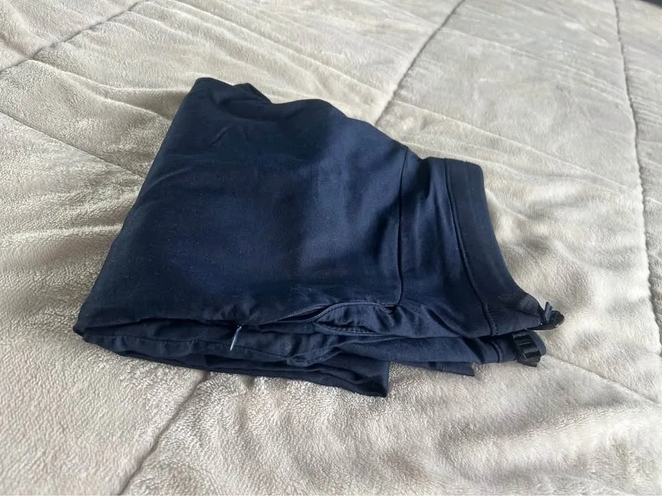 Zara Dark Blue Pants w/ FUTURE Print Size L - photo 5