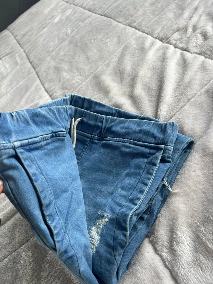 Elwood Distressed Denim Joggers M - photo 4