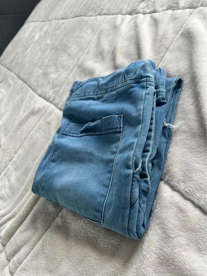 Elwood Distressed Denim Joggers M - photo 5