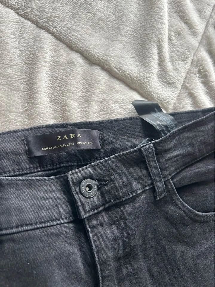 Zara Black Cargo Jeans USA 34 - photo 2