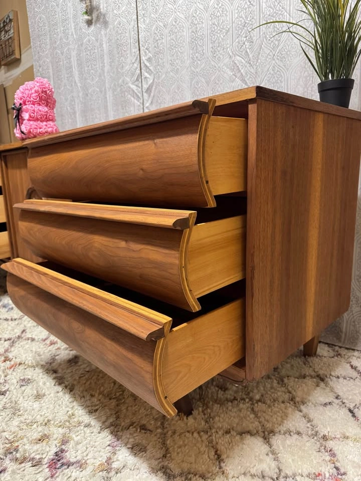 Mid Century Modern Credenza - Refinished - photo 5