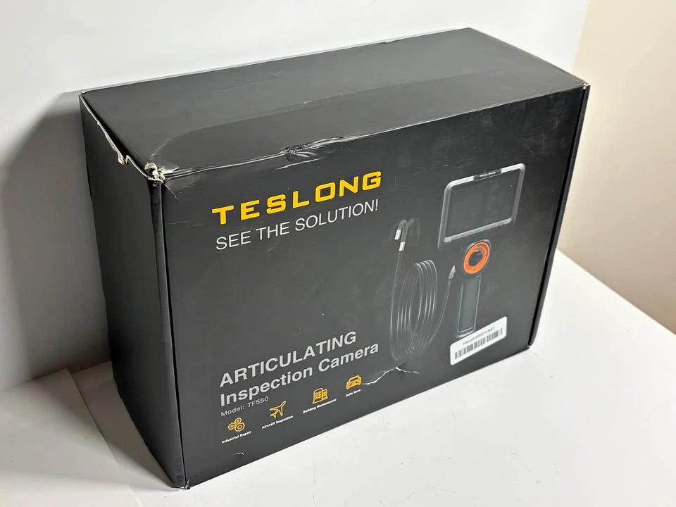 Teslong TF550 4-Way Articulating Borescope 1080P