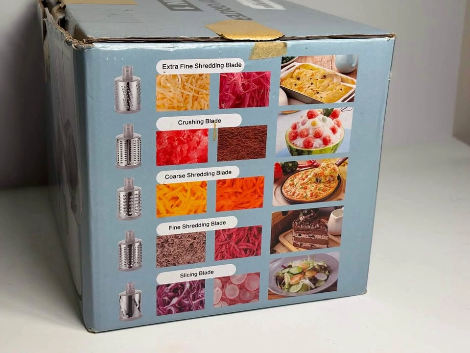 5-in-1 Rotary Grater w/ Slicing, Shredding & Crushing Blades - photo 5