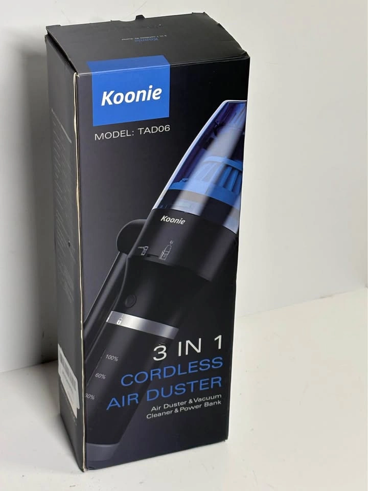 Koonie 3-in-1 Cordless Air Duster, Vacuum & Power Bank - photo 3