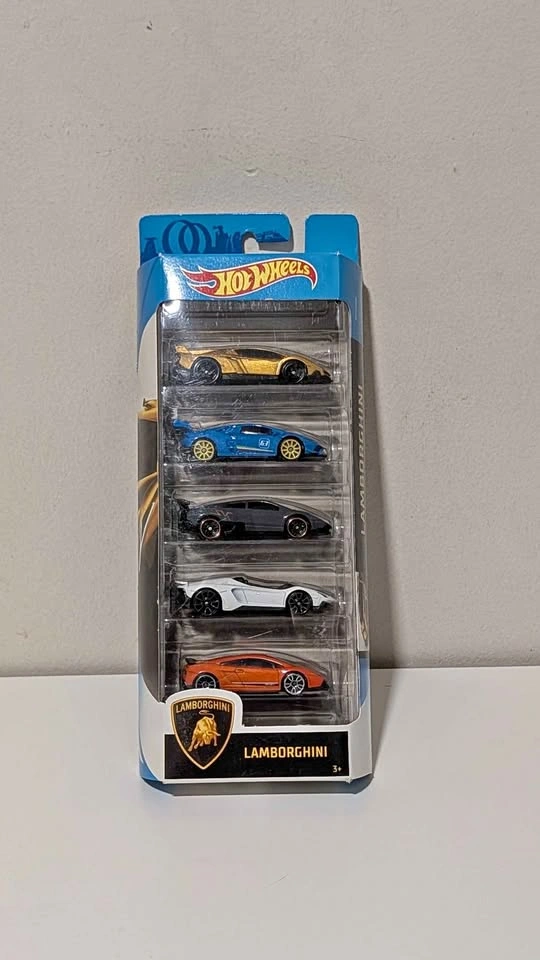 Hot Wheels Lamborghini 5 Pack