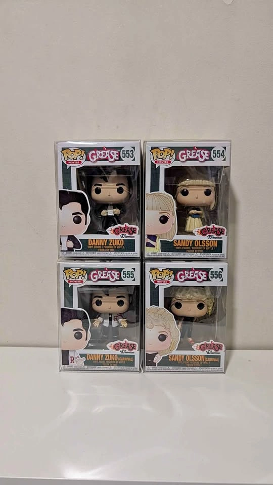 Funko Pop Movies Grease Full Set