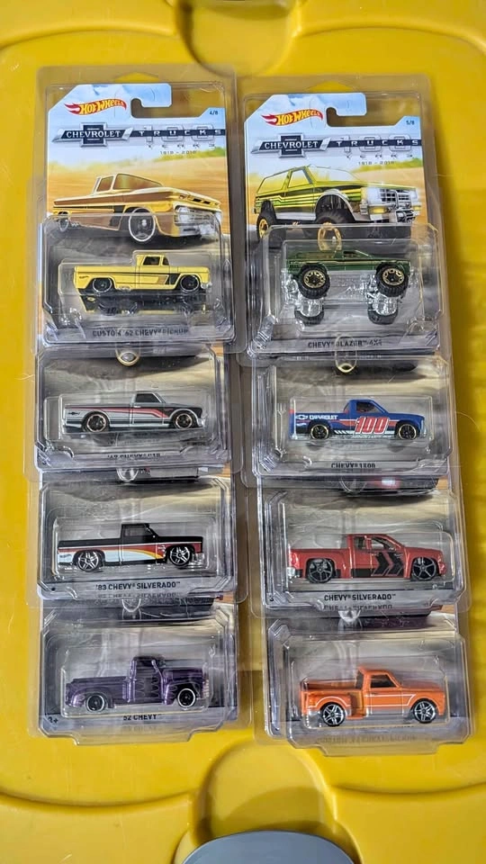 100th Anniversary of Chevrolet Trucks Hot Wheels Set