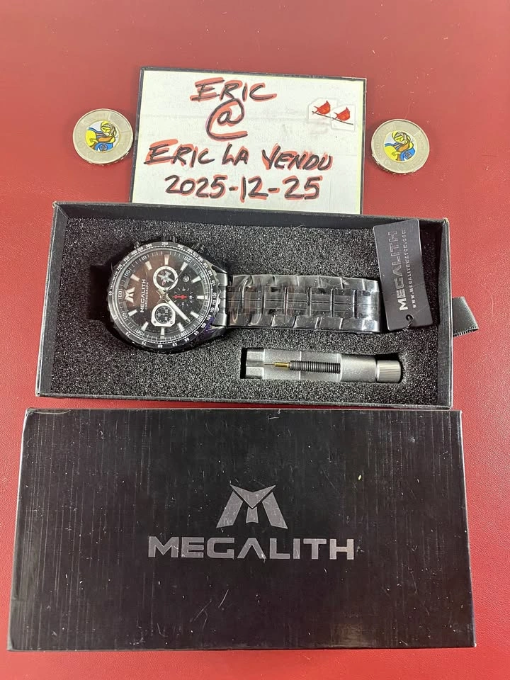 MEGALITH Men's Stainless Steel Watch - Brand New