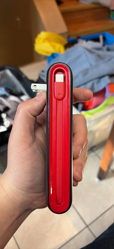 VEGER 10000mAh Portable Charger with Wall Plug Built-in Cables - photo 4