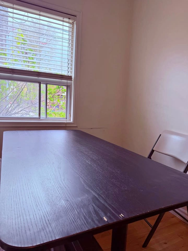 Dark Brown Desk with Adjustable Legs (160x80 cm)
