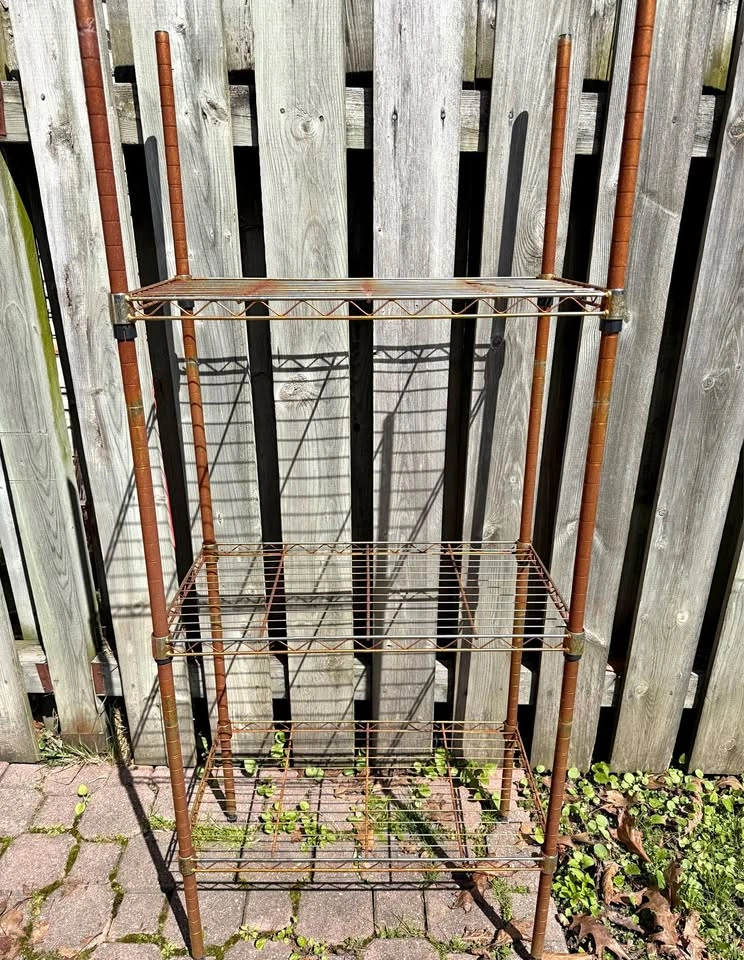 Steel shelf