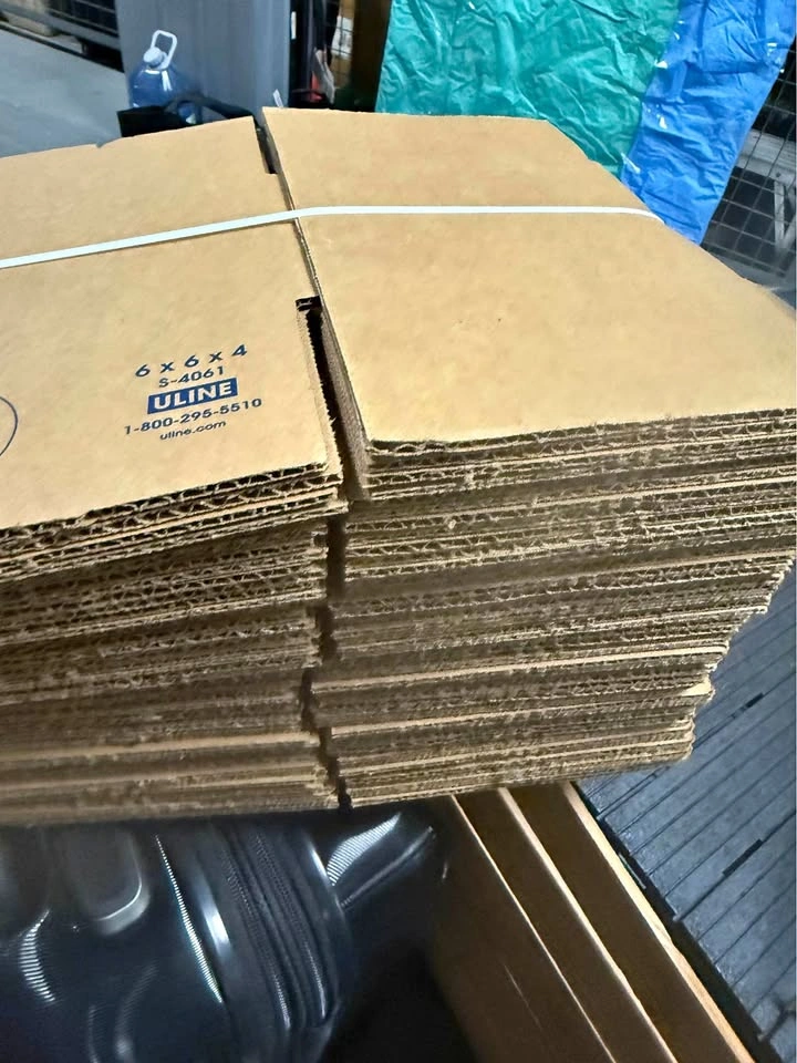 ULINE Shipping Boxes - 6x6x4 (75 total)