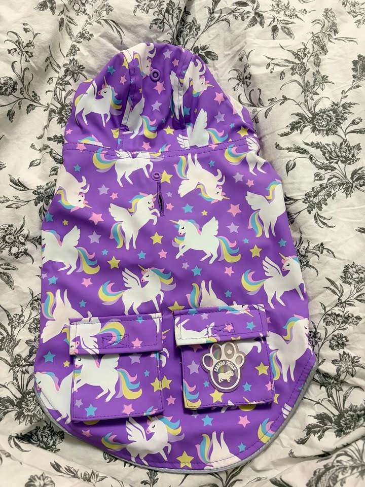 Canada Pooch Torrential Tracker Rain Jacket – Size 12 🦄☔ - photo 3