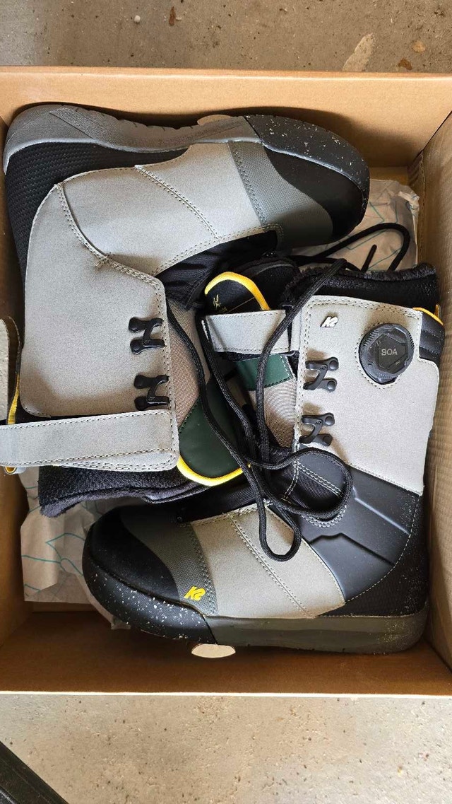 K2 Evaison Men’s Snowboard Boots – Size 9 – BOA – Like New - photo 2