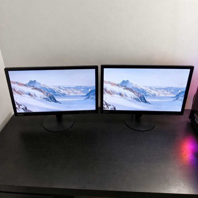 Clean Dual Monitors Setup for the Great Price - photo 2