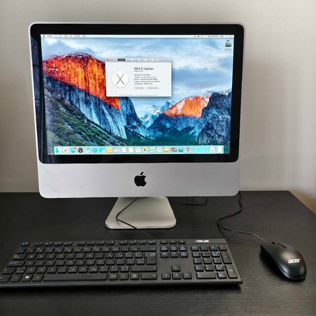 Amazing Apple iMac 20-inch with Keyboard and Mouse