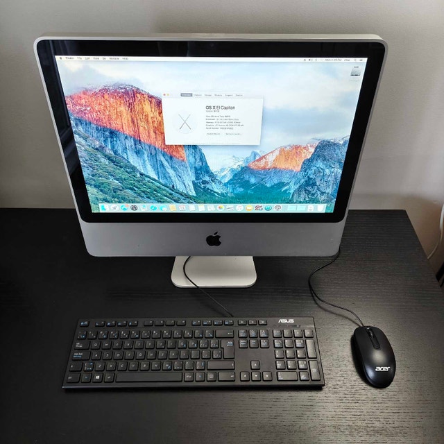 Amazing Apple iMac 20-inch with Keyboard and Mouse - photo 2
