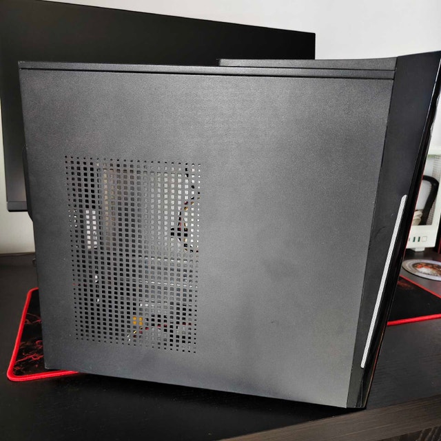 Black Computer PC Case with 300W Power Supply - photo 3