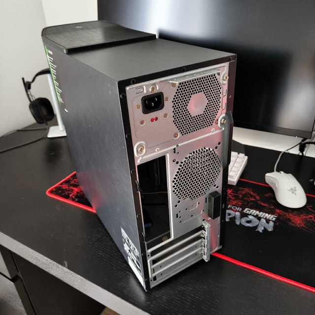 Black Computer PC Case with 300W Power Supply - photo 4