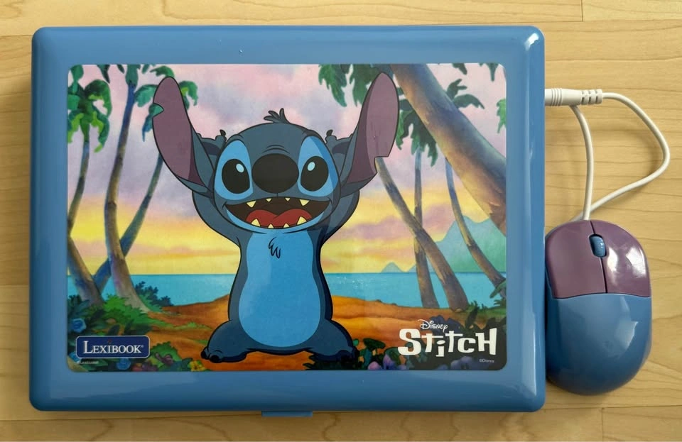 New Disney Stitch Bilingual Educational Laptop (No Box) - photo 2