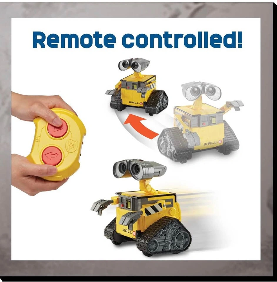 New Mattel Disney Pixar WALL-E RC Robot (No Box) - photo 3