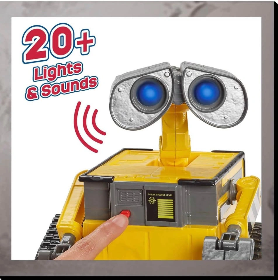 New Mattel Disney Pixar WALL-E RC Robot (No Box) - photo 4