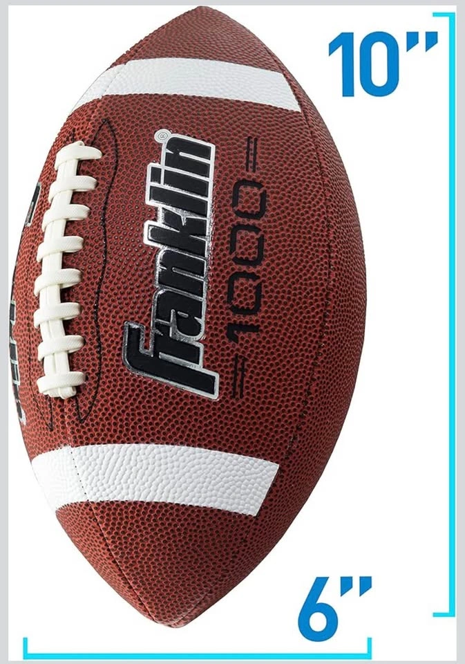 New Franklin Grip-Rite Junior Football with Pump (No Box) - photo 4