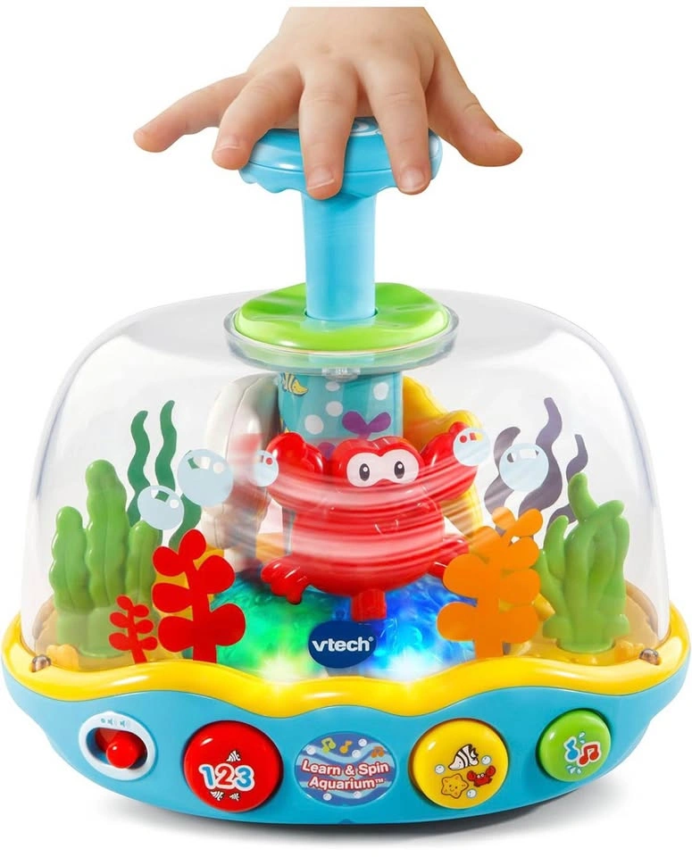 New VTech Learn & Spin Aquarium (No Box) - photo 2